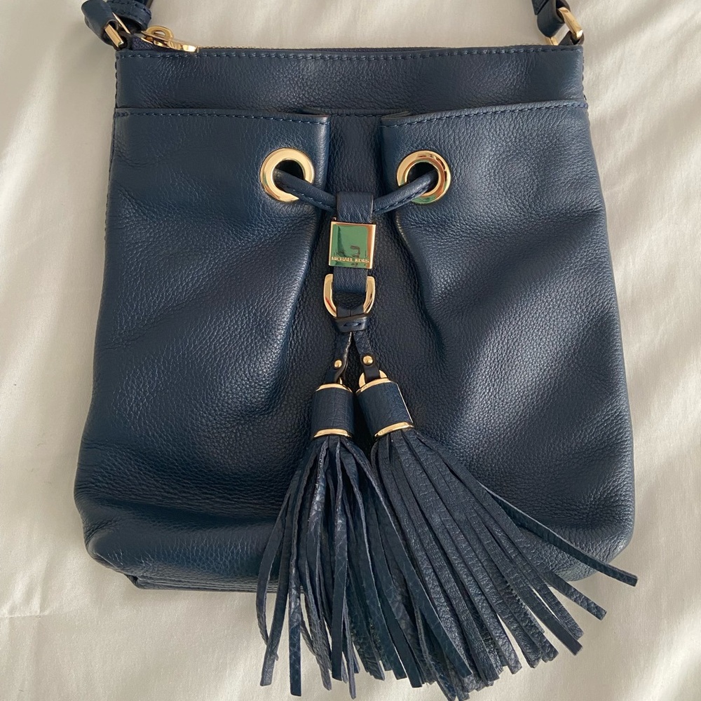 Michael Kors Navy Crossbody Bag